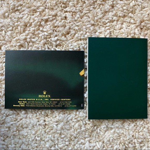 - Authentic Rolex watch box, tag & paperwork - Picture 9 of 9